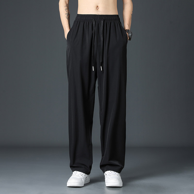夏季冰感休闲裤男士薄款宽松裤子XZ1111-0233P25,男装休闲裤,星座1106-3（原星座1111）