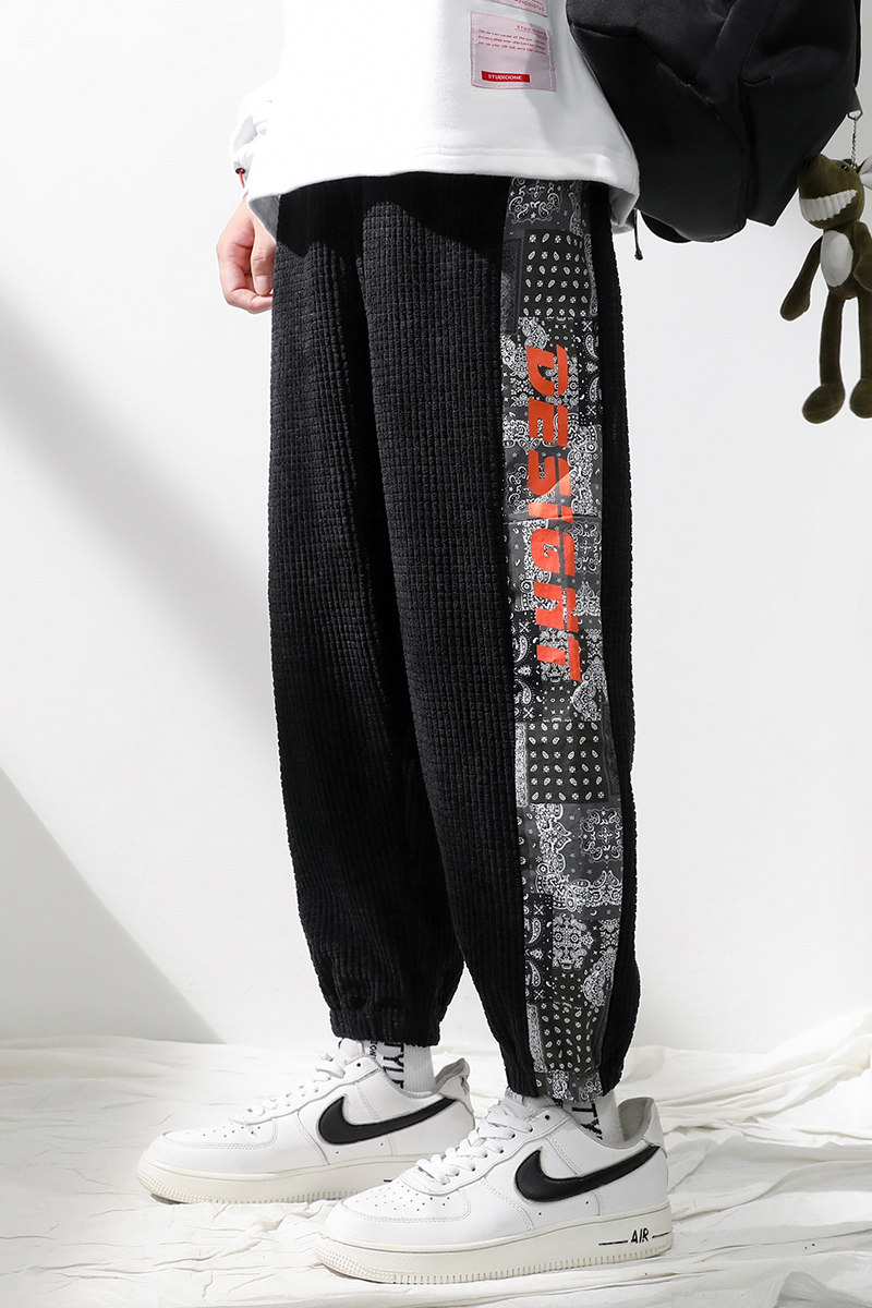 秋季新款灯芯绒时尚休闲束脚男裤,男装休闲裤,星座1106-3（原星座1111）
