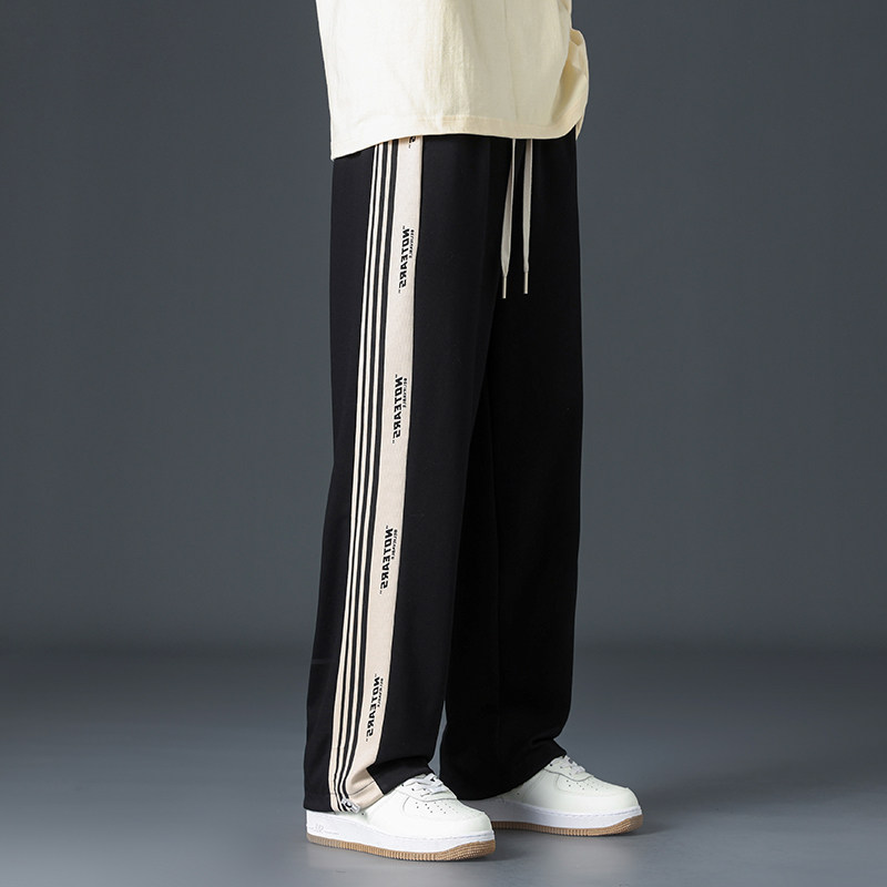 2023男士潮流运动卫裤长裤拖地休闲男直筒裤K301P40,男装休闲裤,星座1106-3（原星座1111）