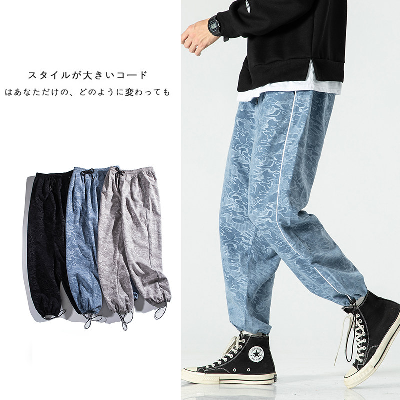大货大码主推款日系休闲男裤K11P45图片