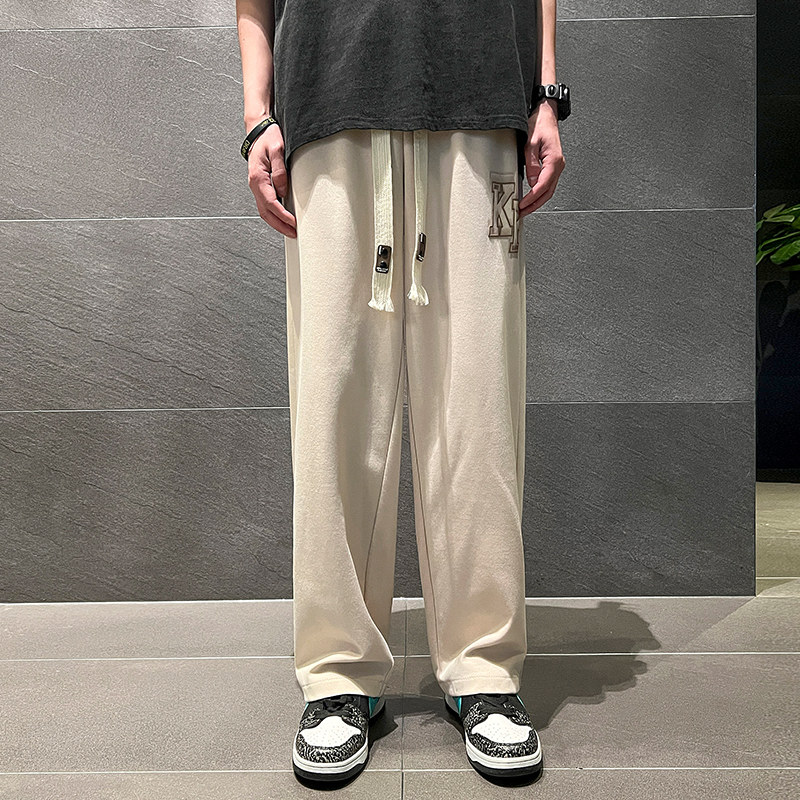 23男春潮流运动卫裤长裤拖地休闲男直筒潮XZ1111K302P40图片