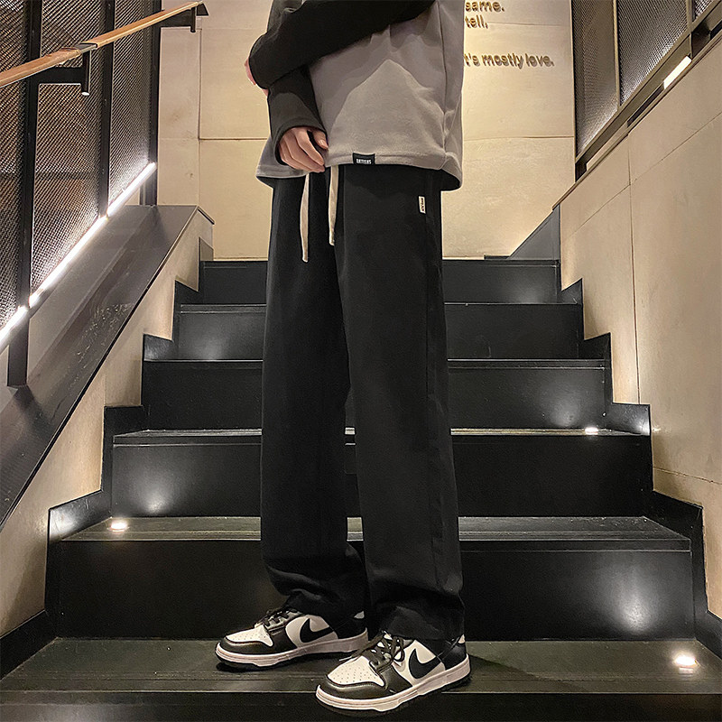 港风 男士休闲裤紧密水洗棉高性价比直筒工装男裤XZ1111-316P45图片