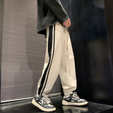 春季新款男士宽松卫裤个性休闲运动裤韩版束脚裤潮XZ1111~656P45，男装休闲裤，星座1106-3（原星座1111）