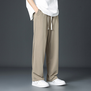 夏季男士冰丝休闲裤男宽松休闲长裤2311P30图片