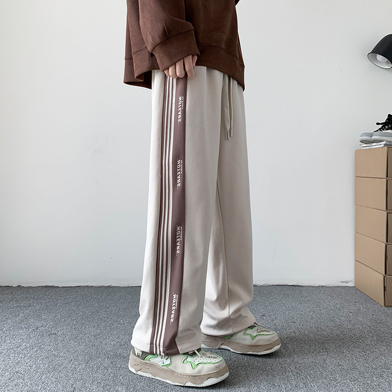 2023男士潮流运动卫裤长裤拖地休闲男直筒裤K301P40,男装休闲裤,星座1106-3（原星座1111）
