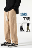 无影男裤紧密水洗棉高性价比直筒工装男裤XZ1111-316P45，男装休闲裤，星座1106-3（原星座1111）