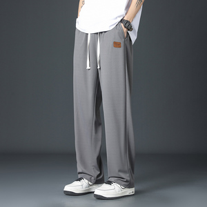夏季男士冰丝休闲裤男宽松休闲长裤2311P30图片