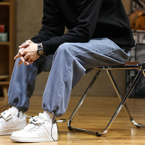 2021潮牌男宽松裤潮流百搭长裤灯芯绒大码休闲裤KB555