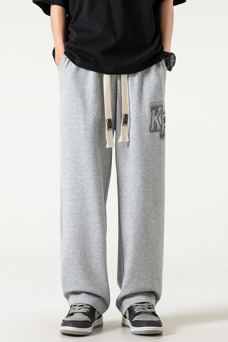 男士春潮流运动卫裤长裤拖地休闲男直筒潮XZ1111K302P40,男装休闲裤,星座1106-3（原星座1111）