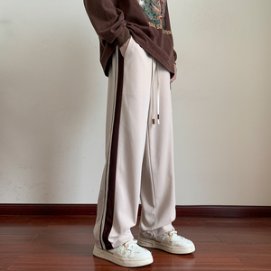 秋季男士运动卫裤长裤拖地休闲男直筒潮XZ1111K303P40图片