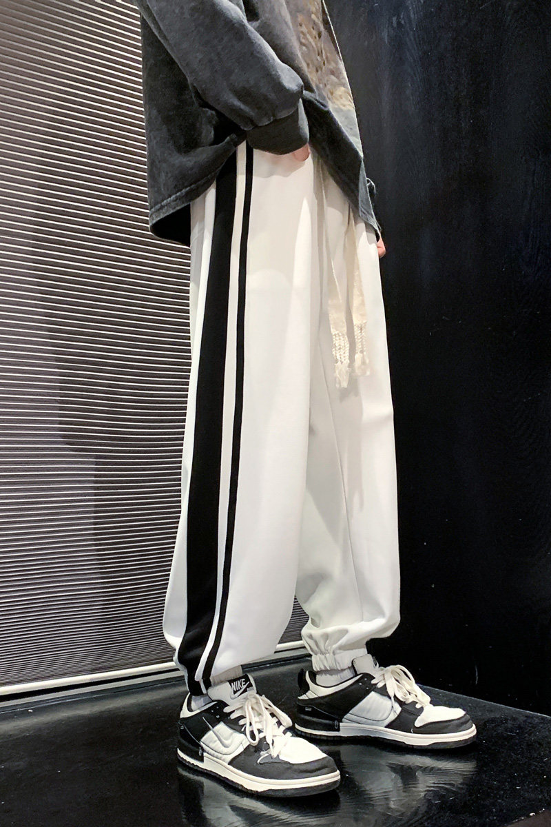 春季新款男士宽松卫裤个性休闲运动裤韩版束脚裤潮XZ1111~656P45,男装休闲裤,星座1106-3（原星座1111）