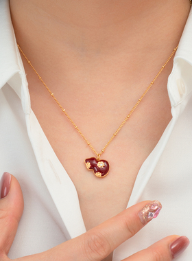 葫芦项链镀真金轻奢高级感新中式