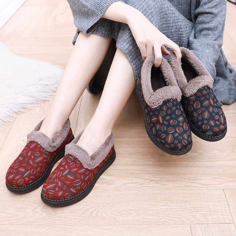 冬季老北京布鞋女士棉鞋加绒加厚保暖高帮防滑老人棉鞋老太太棉靴,女鞋,棉鞋,淘宝优惠券,粉丝福利购,淘宝优惠卷