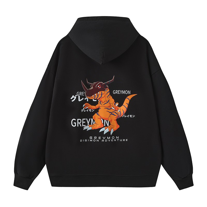 数码宝贝进化HELIPORT卫衣连帽