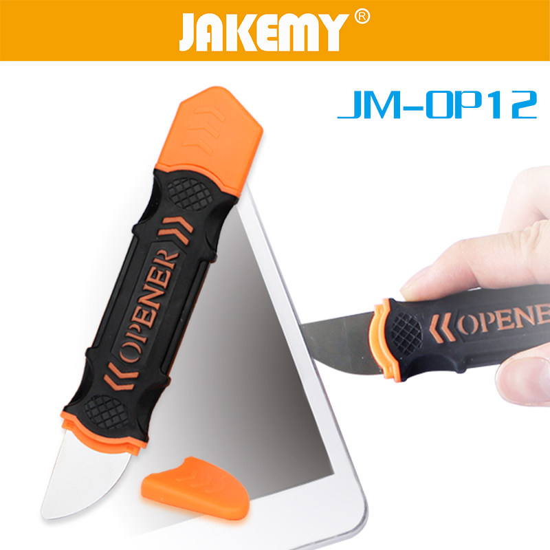 杰科美M-OP12苹果手机开壳金属撬片 IPAD拆机工具 液晶屏钢质撬棒图片