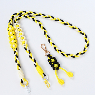 权志龙GD演唱会手工编织应援棒挂绳小雏菊手机斜挂绳包包挂件