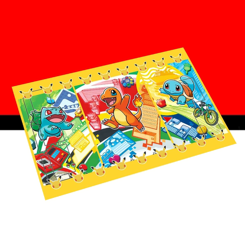 卡垫宝可梦皮卡丘牌垫30周年主题ptcg playmat最初的伙伴pokemon