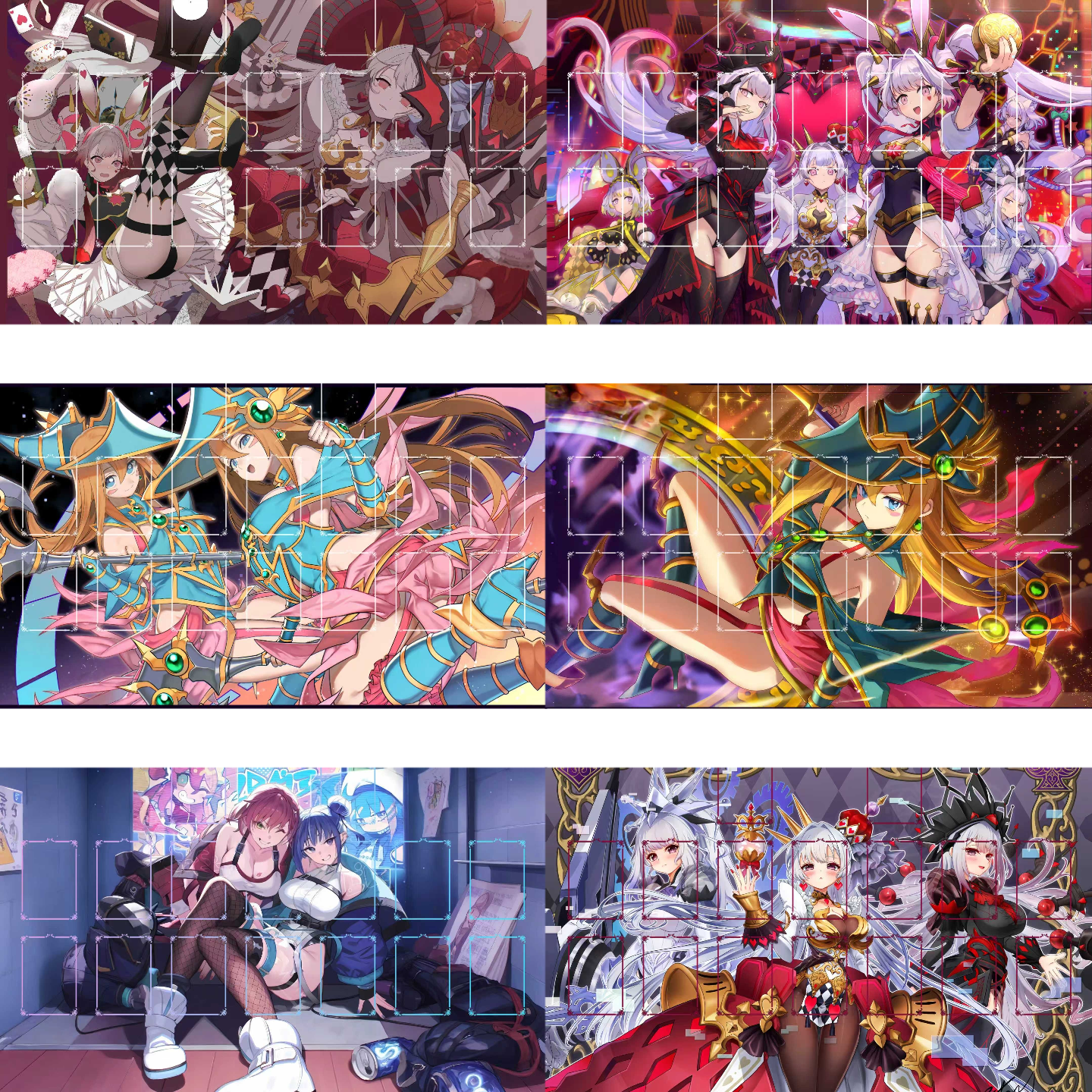 游戏王卡垫卡牌垫单人垫子ygo playmat定制diy橡胶决斗盘600*350