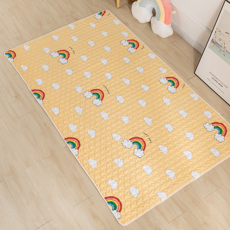 水洗布艺地垫儿童帐篷垫子爬行垫