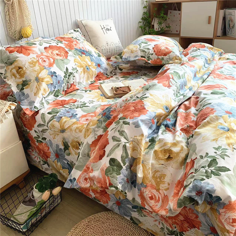 全棉加厚被套200x230全棉花床单