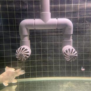 新款海缸淡水缸出水口鱼缸出水嘴均匀扩散乱流小风扇鱼缸用品设备