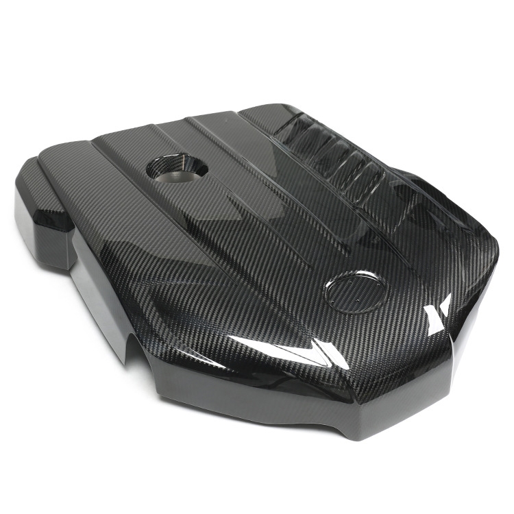 适用于丰田GR Supra A90牛魔王干碳纤维发动机盖罩引擎盖