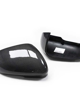 适用jaguar捷豹XF XE XK XJ XJR I-PACE 碳纤维后视镜壳镜罩盖改