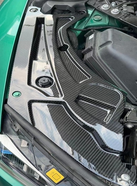 热销适用于宝马M3M4G80G82干碳纤维大灯上盖机舱护大灯机脚罩