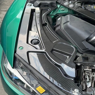 热销适用于宝马M3M4G80G82干碳纤维大灯上盖机舱护大灯机脚罩