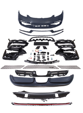 适用于保时捷718改装升级GTS大包围套件带贯穿式尾灯前杠后唇外饰