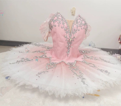 新款女童芭蕾舞蹈裙成人儿童专业芭蕾舞演出服演出TUTU裙