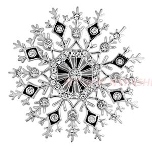 美国大都会博物馆节日雪花胸针