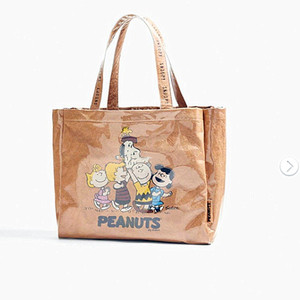 史努比水洗牛皮纸大包