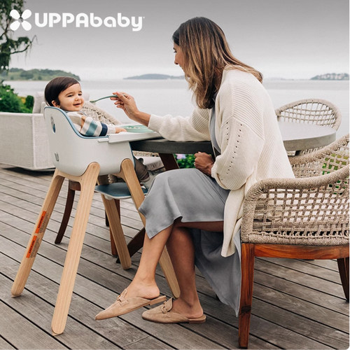 实木高脚餐椅uppababy
