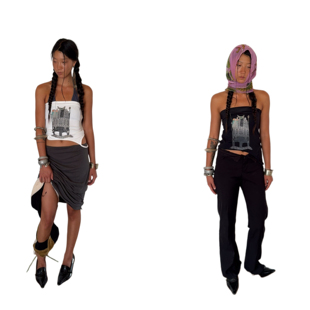 雀斑脸原创设计民族风小众设计感吊带背心女