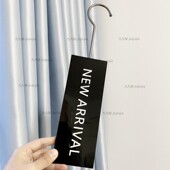 包邮 服装 挂牌 道具亚克力门牌双面标牌打折扣新品 店展示架吊牌女装