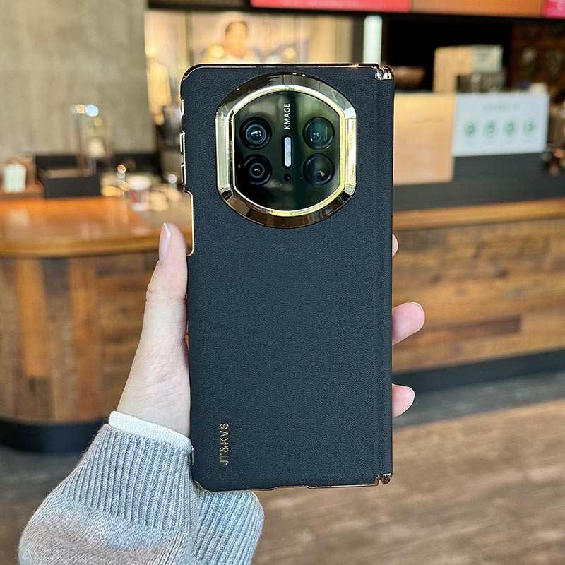 秒变mateateX7双中轴适配华为MateX6手机壳新款x5保护套折叠屏X6中轴典藏版真皮matex6超薄防摔X3磁吸双中轴