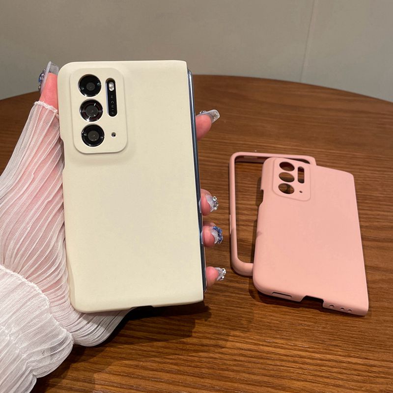 适用于oppofindn手机壳findn2新款折叠屏保护套高级女款oppodn3个性小众简约磨砂超薄全包防摔外壳