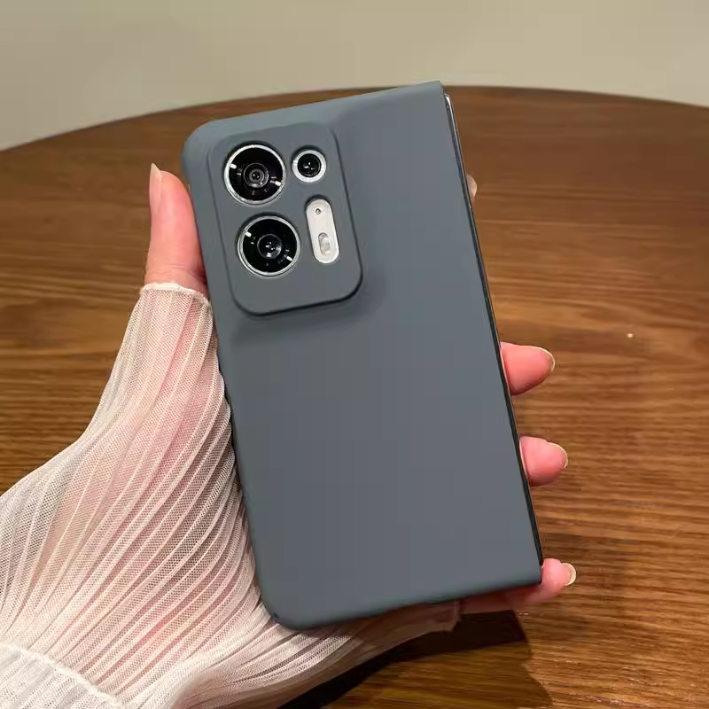 适用OPPOFindN2手机壳折叠屏新款oppo find n3保护壳女款简约磨砂findn2全包防摔外壳超薄男高级手机套