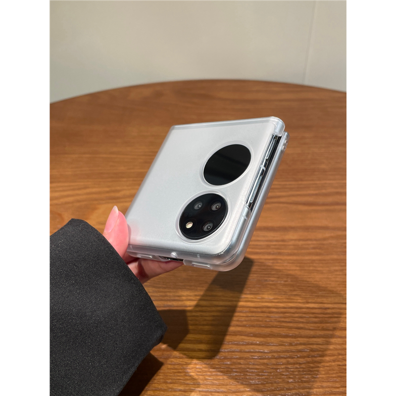 适用于华为p50pocket手机壳p50宝盒手机套Pocket2简约新款折叠屏保护套透明硅胶壳超薄防摔保护壳全包外壳