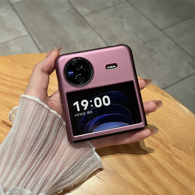vivoxflip手机壳新款小折叠屏全包防摔保护套VIVOXFLIP电镀磨砂时尚外壳xflip简约创意超薄潮壳男女商务适用