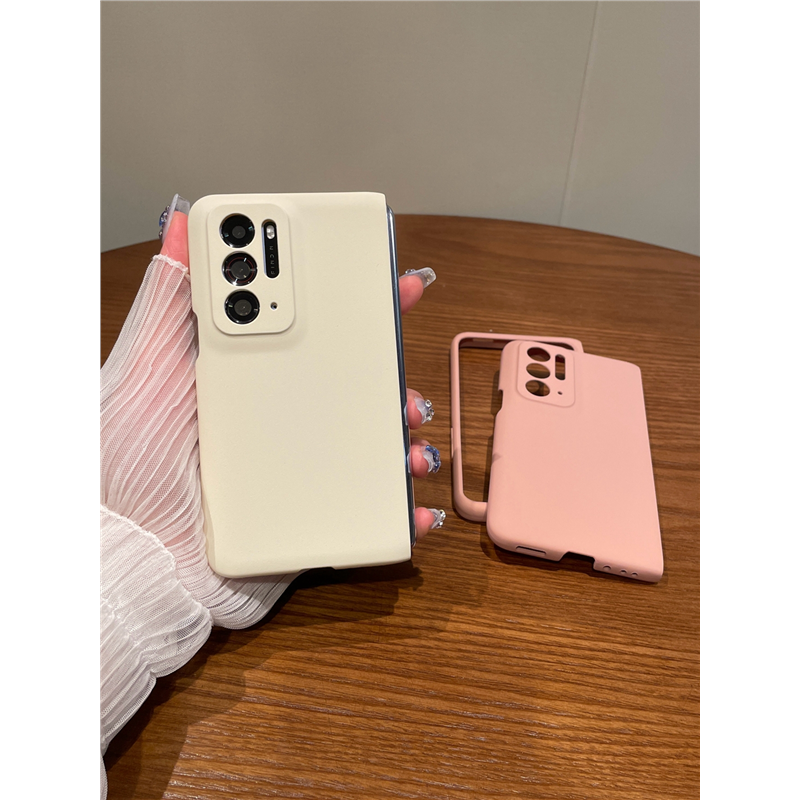 适用于oppofindn手机壳findn2新款折叠屏保护套高级女款oppodn3个性小众简约磨砂超薄全包防摔外壳