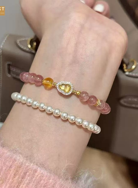 XKDDCT水晶手串女葫芦手链轻奢高