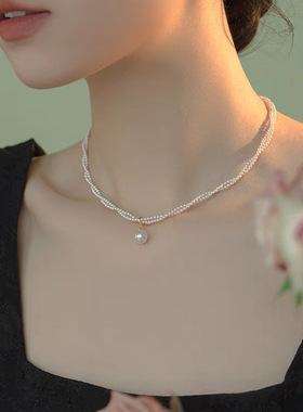 XKDDCT高级感贝珠项链小众设计3