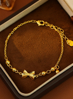 XKDDCT直播爆款沙金电镀蝴蝶结花