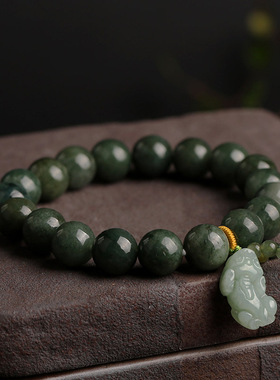 XKDDCT原创天然缅甸A货圆珠翡翠