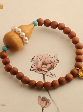 XKDDCT新款多宝葫芦手串檀香木