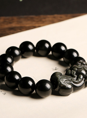 XKDDCT新款彩虹眼黑曜石手链16