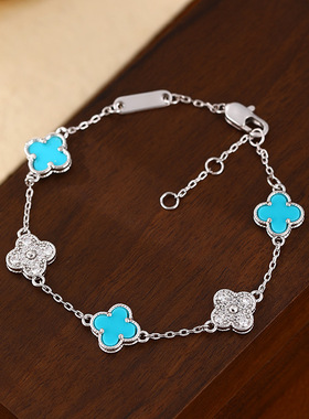 XKDDCT真金电镀锆石手链高级感手