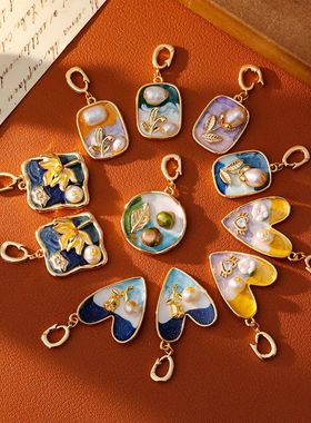 XKDDCT新款莫奈花园油画风万能